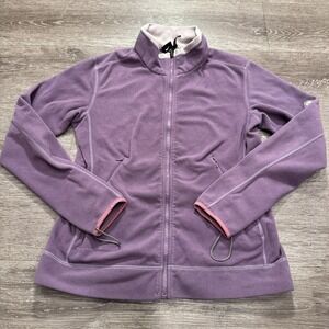 Vintage Nike ACG Jacket Womens Medium‎ Full Zip Fleece Sweater Therma Fit Swoosh